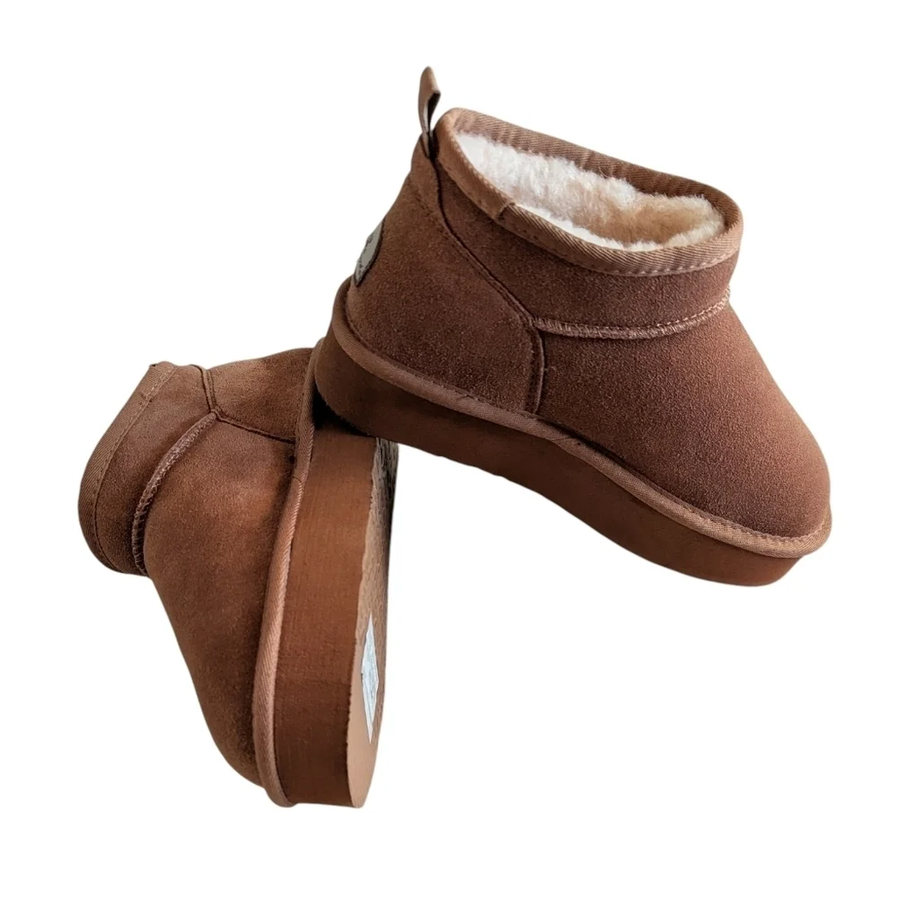 BearPaw Women's Retro Super Shorty Ankle Boots